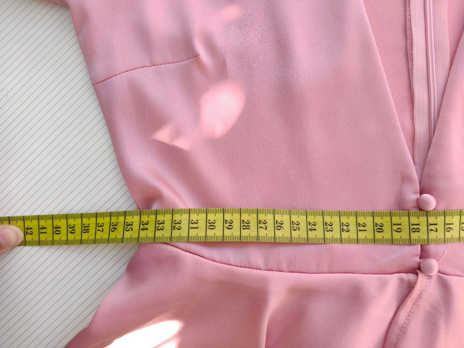 Vestido corto rosa escote pronunciado Missguided  – photo 12